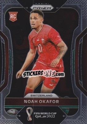 Sticker Noah Okafor - FIFA World Cup Qatar 2022. Prizm - Panini