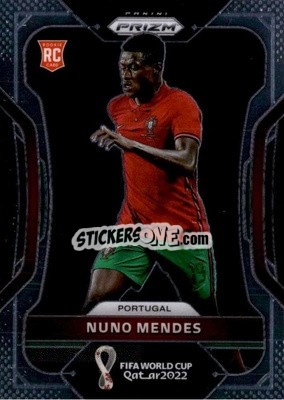 Sticker Nuno Mendes - FIFA World Cup Qatar 2022. Prizm - Panini