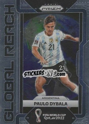Cromo Paulo Dybala - FIFA World Cup Qatar 2022. Prizm - Panini