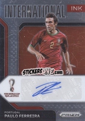 Figurina Paulo Ferreira - FIFA World Cup Qatar 2022. Prizm - Panini