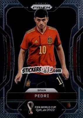 Sticker Pedri - FIFA World Cup Qatar 2022. Prizm - Panini