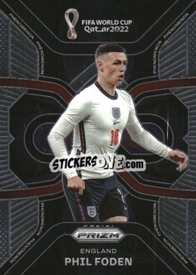 Sticker Phil Foden - FIFA World Cup Qatar 2022. Prizm - Panini