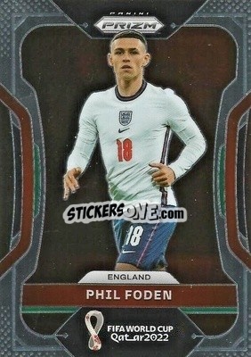 Sticker Phil Foden - FIFA World Cup Qatar 2022. Prizm - Panini