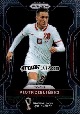 Cromo Piotr Zielinski - FIFA World Cup Qatar 2022. Prizm - Panini