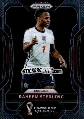 Sticker Raheem Sterling - FIFA World Cup Qatar 2022. Prizm - Panini