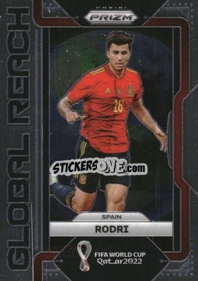 Figurina Rodri - FIFA World Cup Qatar 2022. Prizm - Panini