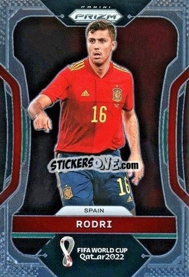 Sticker Rodri - FIFA World Cup Qatar 2022. Prizm - Panini