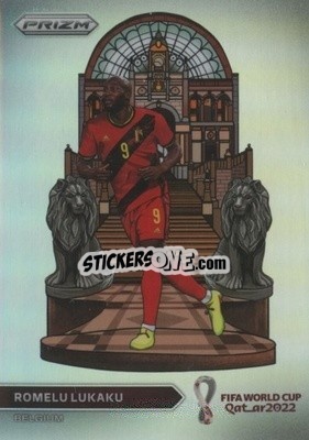 Sticker Romelu Lukaku - FIFA World Cup Qatar 2022. Prizm - Panini