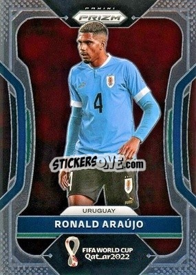 Sticker Ronald Araujo - FIFA World Cup Qatar 2022. Prizm - Panini