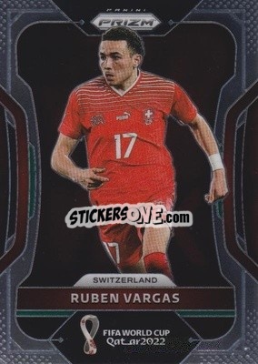 Sticker Ruben Vargas - FIFA World Cup Qatar 2022. Prizm - Panini