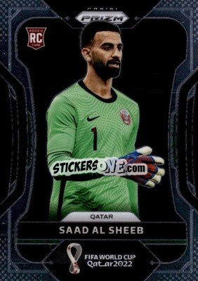 Sticker Saad Al Sheeb - FIFA World Cup Qatar 2022. Prizm - Panini