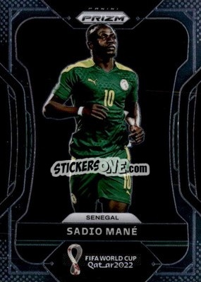 Sticker Sadio Mane - FIFA World Cup Qatar 2022. Prizm - Panini