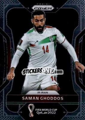 Sticker Saman Ghoddos - FIFA World Cup Qatar 2022. Prizm - Panini