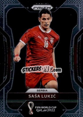 Figurina Sasa Lukic - FIFA World Cup Qatar 2022. Prizm - Panini