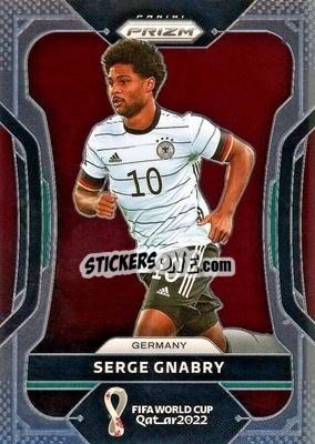 Sticker Serge Gnabry - FIFA World Cup Qatar 2022. Prizm - Panini