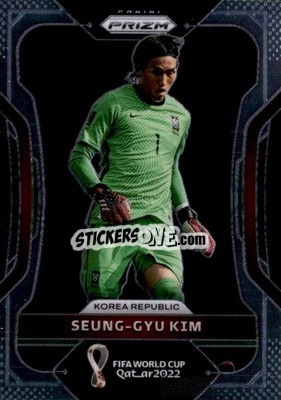 Sticker Seung-gyu Kim - FIFA World Cup Qatar 2022. Prizm - Panini