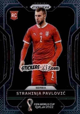 Sticker Strahinja Pavlovic - FIFA World Cup Qatar 2022. Prizm - Panini