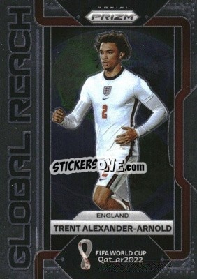 Figurina Trent Alexander-Arnold - FIFA World Cup Qatar 2022. Prizm - Panini