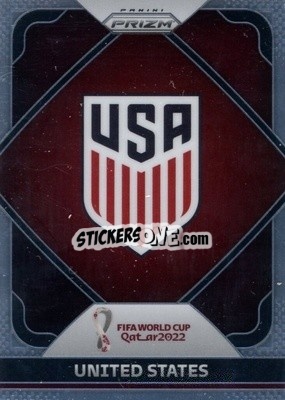 Sticker United States - FIFA World Cup Qatar 2022. Prizm - Panini