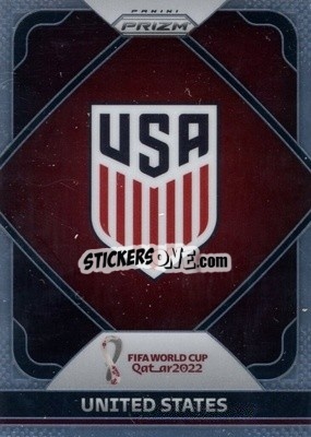 Cromo United States - FIFA World Cup Qatar 2022. Prizm - Panini