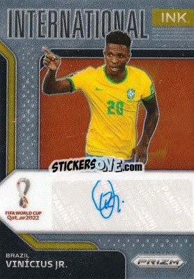 Cromo Vinicius Jr. - FIFA World Cup Qatar 2022. Prizm - Panini