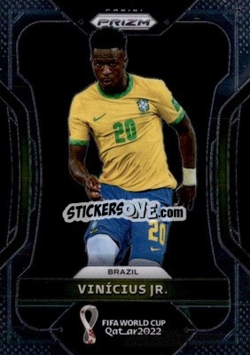 Sticker Vinicius Jr. - FIFA World Cup Qatar 2022. Prizm - Panini