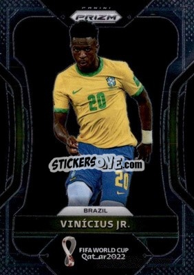 Cromo Vinicius Jr. - FIFA World Cup Qatar 2022. Prizm - Panini