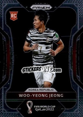 Cromo Woo-yeong Jeong - FIFA World Cup Qatar 2022. Prizm - Panini