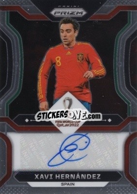 Sticker Xavi Hernandez - FIFA World Cup Qatar 2022. Prizm - Panini