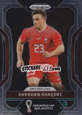 Sticker Xherdan Shaqiri - FIFA World Cup Qatar 2022. Prizm - Panini