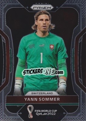 Sticker Yann Sommer - FIFA World Cup Qatar 2022. Prizm - Panini