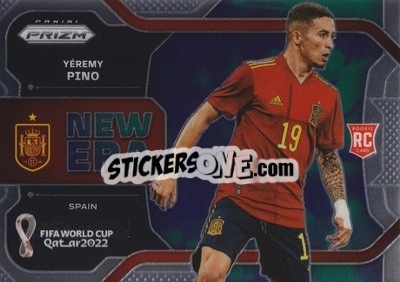 Sticker Yeremy Pino - FIFA World Cup Qatar 2022. Prizm - Panini