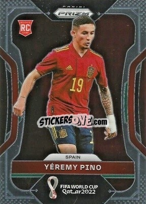 Figurina Yeremy Pino - FIFA World Cup Qatar 2022. Prizm - Panini