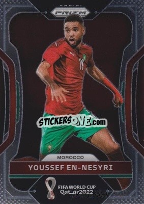 Cromo Youssef En-Nesyri - FIFA World Cup Qatar 2022. Prizm - Panini