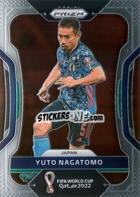 Sticker Yuto Nagatomo - FIFA World Cup Qatar 2022. Prizm - Panini