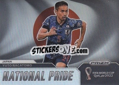 Figurina Yuto Nagatomo - FIFA World Cup Qatar 2022. Prizm - Panini