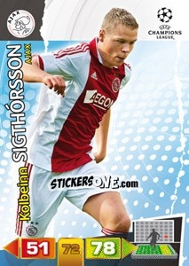 Sticker Kolbeinn Sigthórsson - UEFA Champions League 2011-2012. Adrenalyn XL n. 10 - Panini