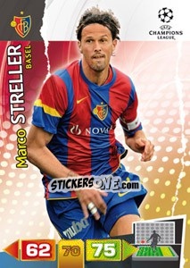 Sticker Marco Streller - UEFA Champions League 2011-2012. Adrenalyn XL - Panini