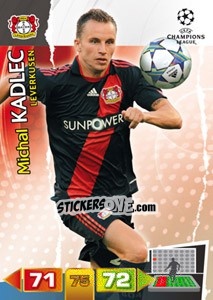 Sticker Michal Kadlec - UEFA Champions League 2011-2012. Adrenalyn XL n. 48 - Panini