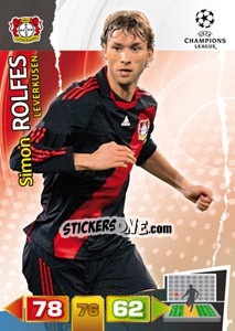 Sticker Simon Rolfes - UEFA Champions League 2011-2012. Adrenalyn XL - Panini