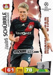Sticker André Schürrle - UEFA Champions League 2011-2012. Adrenalyn XL n. 55 - Panini