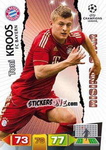 Sticker Toni Kroos - UEFA Champions League 2011-2012. Adrenalyn XL n. 63 - Panini