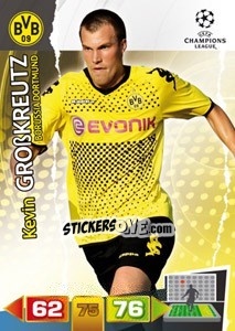 Sticker Kevin Großkreutz - UEFA Champions League 2011-2012. Adrenalyn XL n. 78 - Panini
