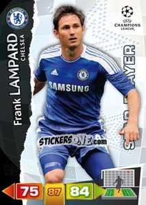 Sticker Frank Lampard - UEFA Champions League 2011-2012. Adrenalyn XL n. 88 - Panini