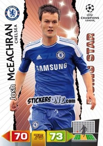 Cromo Josh McEachran - UEFA Champions League 2011-2012. Adrenalyn XL n. 91 - Panini