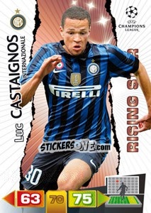 Sticker Luc Castaignos - UEFA Champions League 2011-2012. Adrenalyn XL n. 117 - Panini