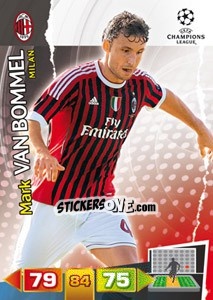 Cromo Mark van Bommel - UEFA Champions League 2011-2012. Adrenalyn XL - Panini