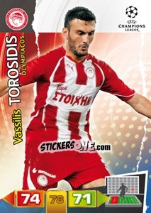 Cromo Vasilis Torosidis - UEFA Champions League 2011-2012. Adrenalyn XL - Panini