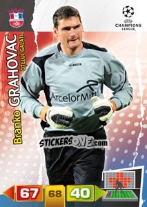 Sticker Branko Grahovac - UEFA Champions League 2011-2012. Adrenalyn XL - Panini
