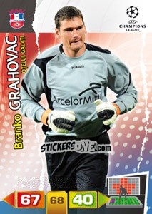 Sticker Branko Grahovac - UEFA Champions League 2011-2012. Adrenalyn XL n. 203 - Panini